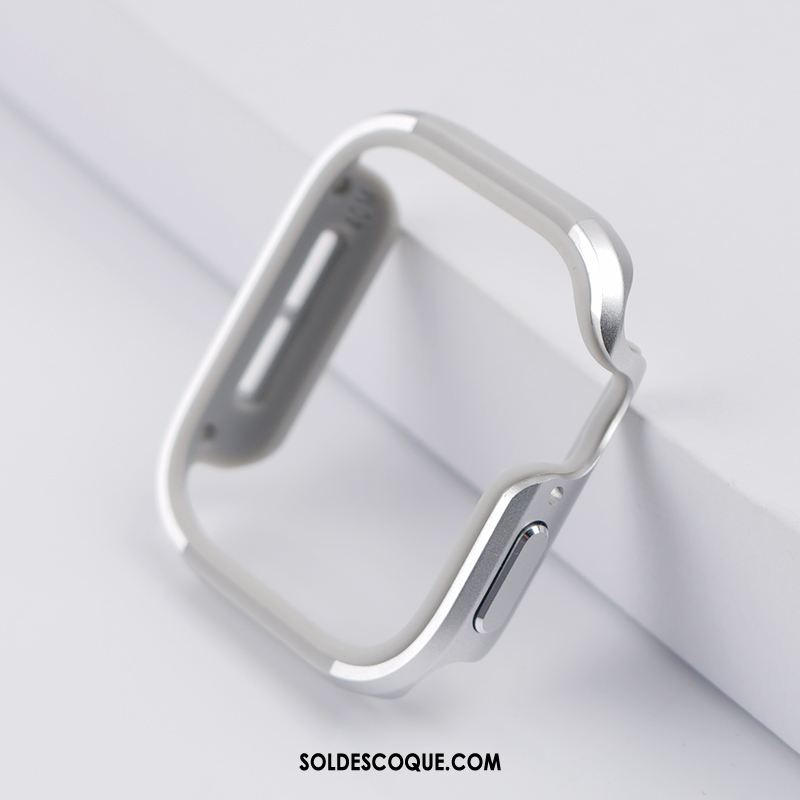 Coque Apple Watch Series 4 Métal Alliage Violet Protection Soldes