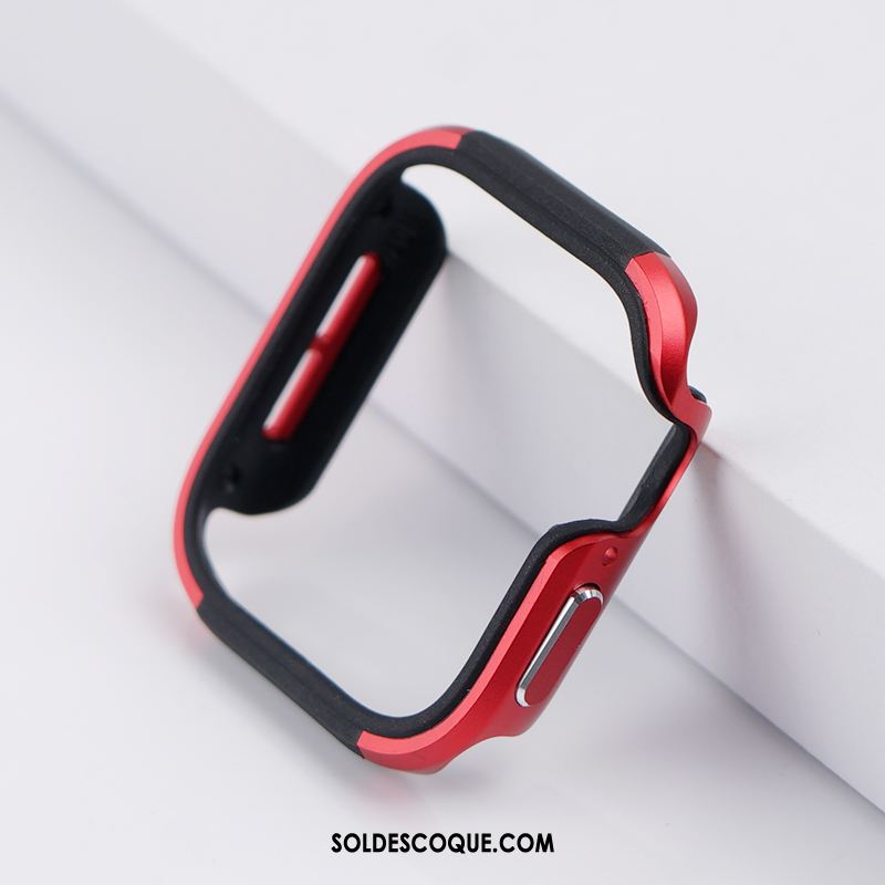 Coque Apple Watch Series 4 Métal Alliage Violet Protection Soldes