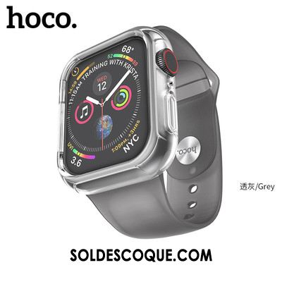 Coque Apple Watch Series 4 Noir Nouveau Cool Silicone Sport En Ligne