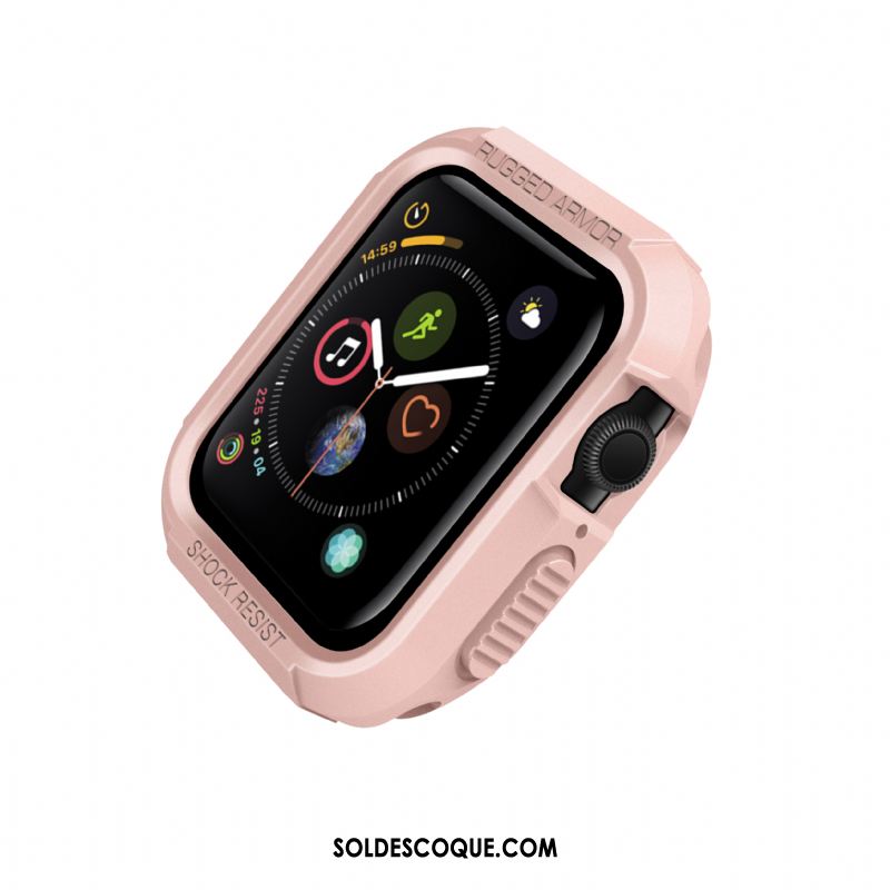 Coque Apple Watch Series 4 Silicone Protection Incassable Étui Blanc Pas Cher