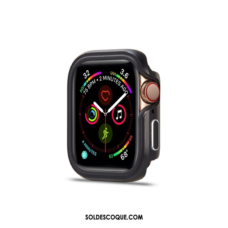 Coque Apple Watch Series 5 Incassable Métal Alliage Or Tendance Pas Cher