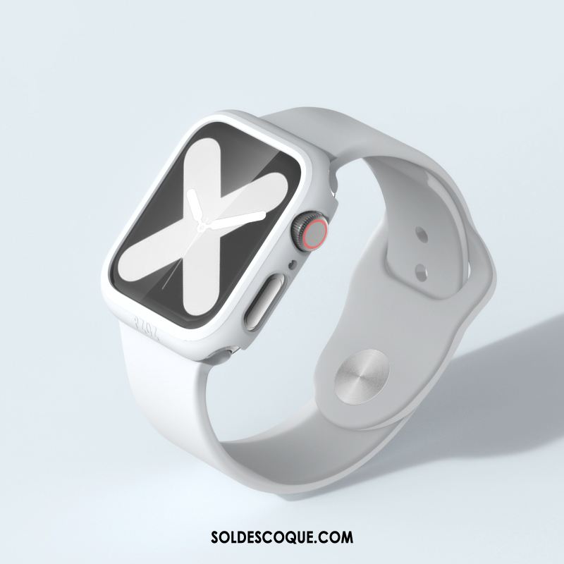 Coque Apple Watch Series 5 Marque De Tendance Accessoires Tout Compris Étui Silicone Soldes