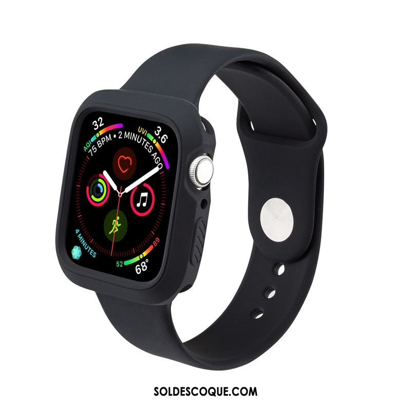 Coque Apple Watch Series 5 Silicone Personnalité Protection Sport Tendance En Ligne