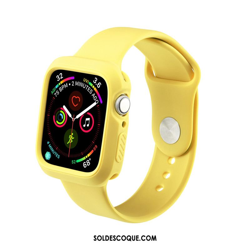 Coque Apple Watch Series 5 Silicone Personnalité Protection Sport Tendance En Ligne