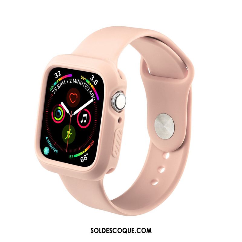 Coque Apple Watch Series 5 Silicone Personnalité Protection Sport Tendance En Ligne