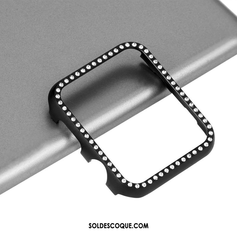 Coque Apple Watch Series 5 Étui Incruster Strass Incassable Légère Protection Pas Cher