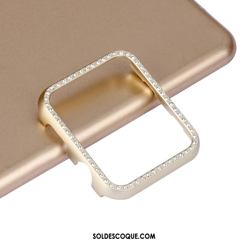 Coque Apple Watch Series 5 Étui Incruster Strass Incassable Légère Protection Pas Cher