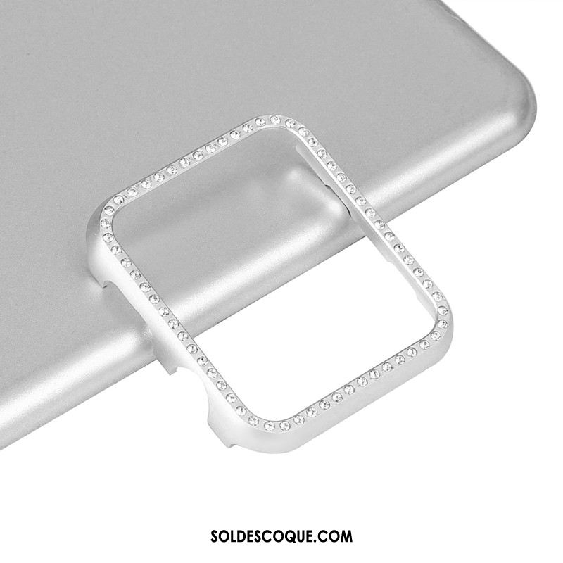 Coque Apple Watch Series 5 Étui Incruster Strass Incassable Légère Protection Pas Cher