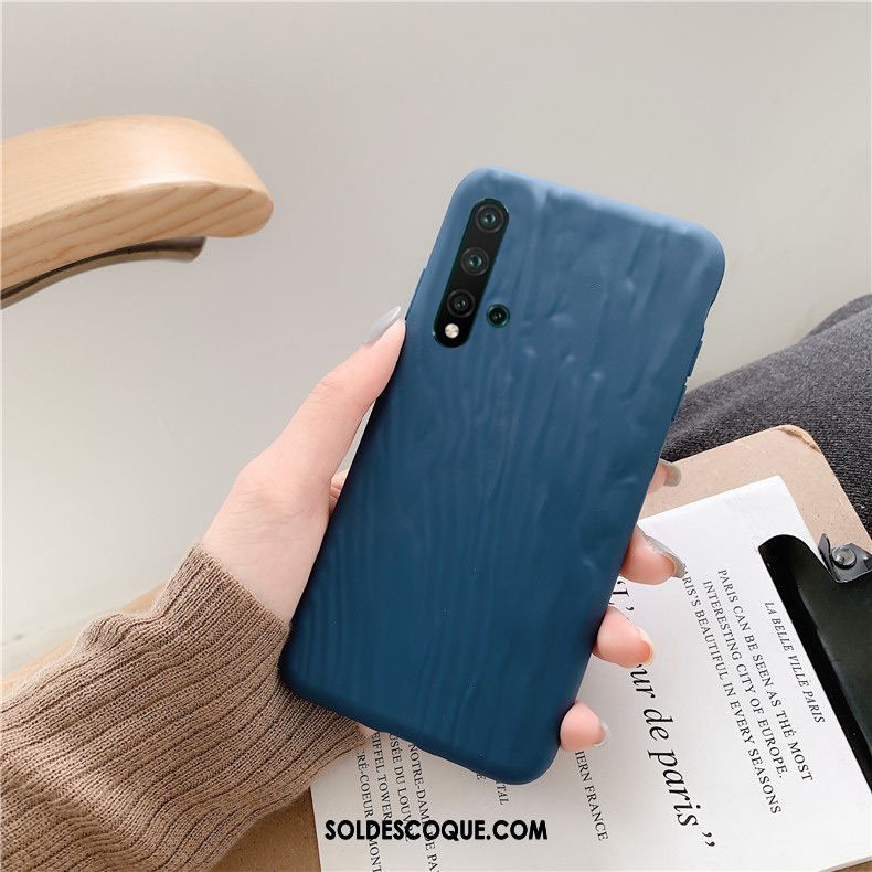 Coque Honor 20 Anneau Jaune Simple Étui Créatif Pas Cher