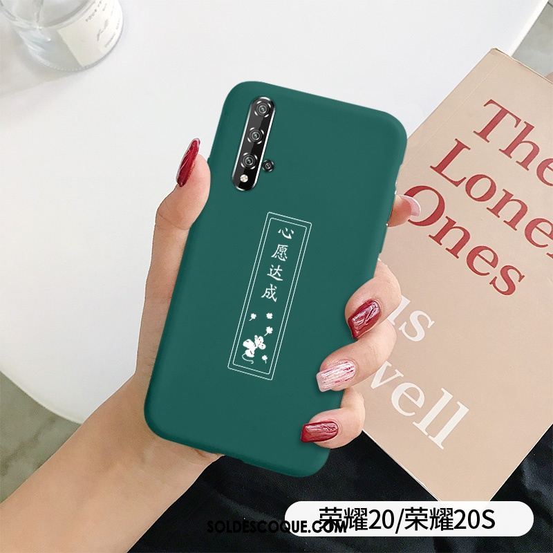 Coque Honor 20 Mode Très Mince Fluide Doux Silicone Jeunesse Soldes