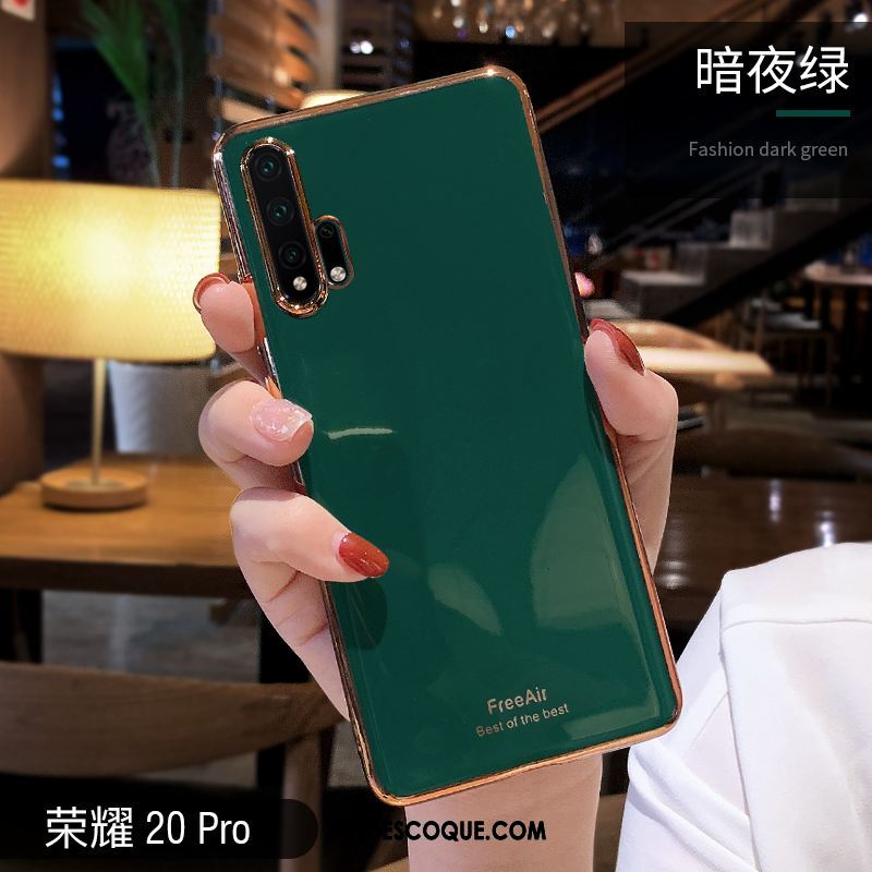 Coque Honor 20 Pro Clair Étui Personnalité Incassable Placage Soldes