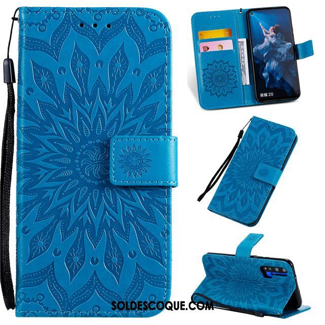 Coque Honor 20 Pro Incassable Clamshell Étui En Cuir Silicone Téléphone Portable En Ligne