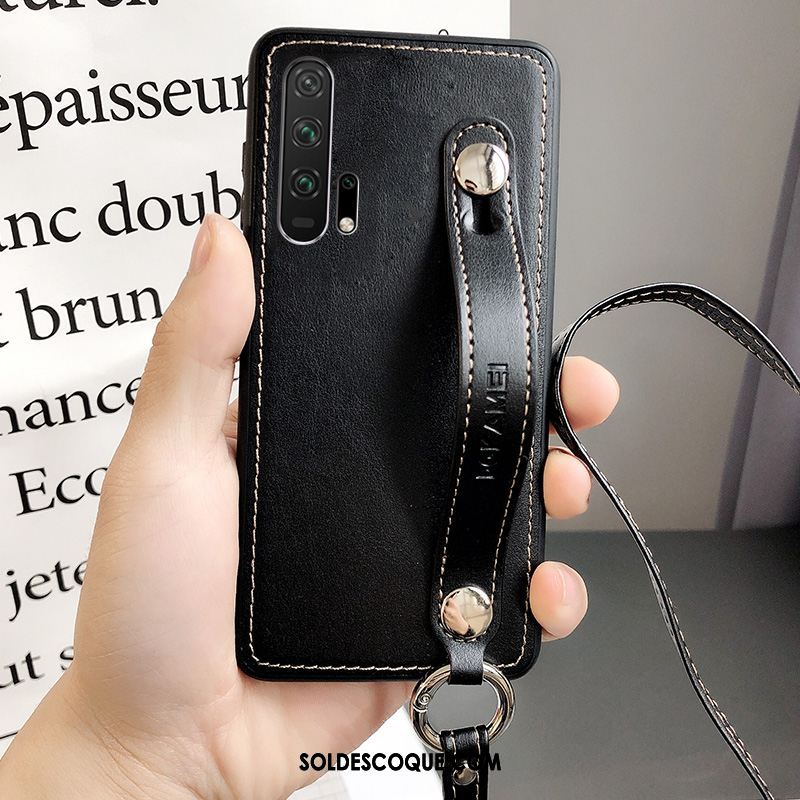 Coque Honor 20 Pro Incassable Net Rouge Étui Ornements Suspendus Haute France