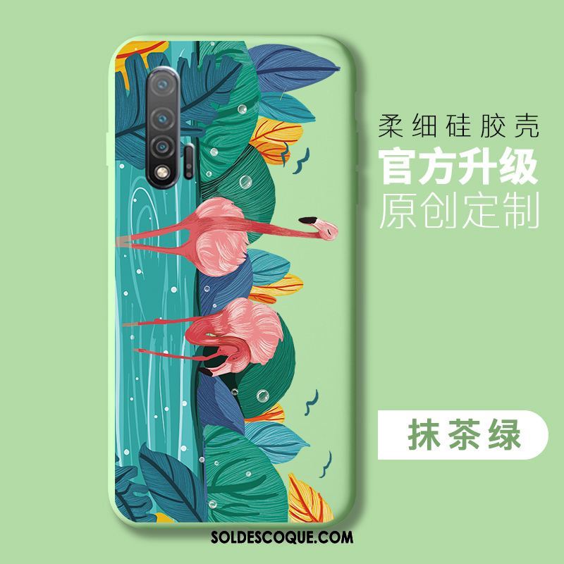 Coque Honor 20 Pro Protection Tout Compris Dessin Animé Vert Téléphone Portable Pas Cher