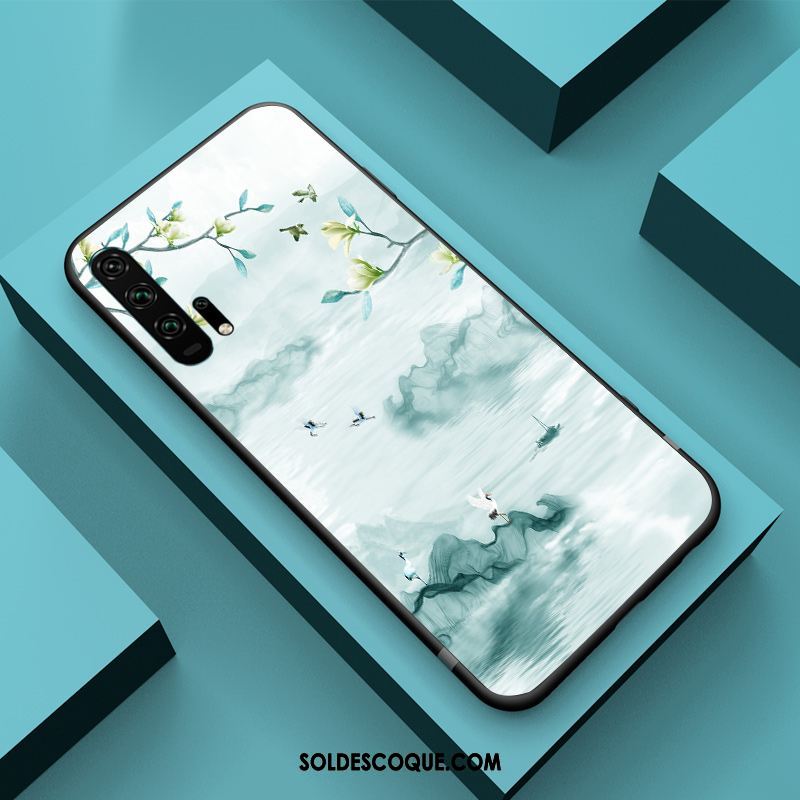 Coque Honor 20 Pro Tout Compris Net Rouge Personnalité Bleu Incassable France