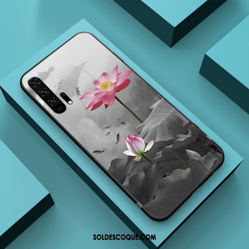 Coque Honor 20 Pro Tout Compris Net Rouge Personnalité Bleu Incassable France