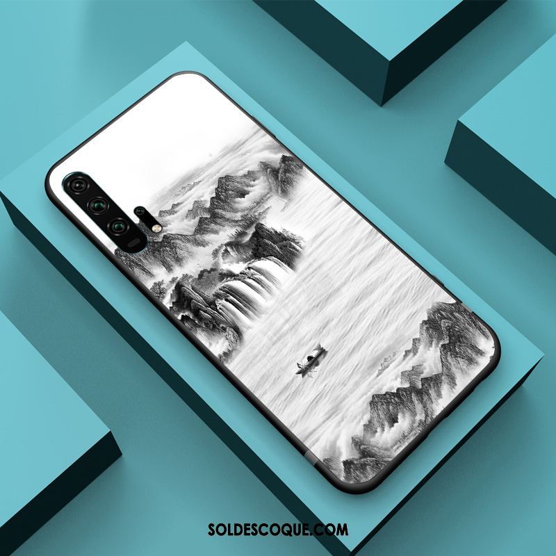 Coque Honor 20 Pro Tout Compris Net Rouge Personnalité Bleu Incassable France