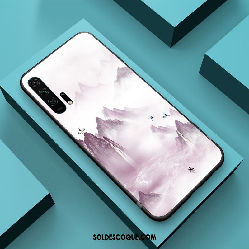 Coque Honor 20 Pro Tout Compris Net Rouge Personnalité Bleu Incassable France