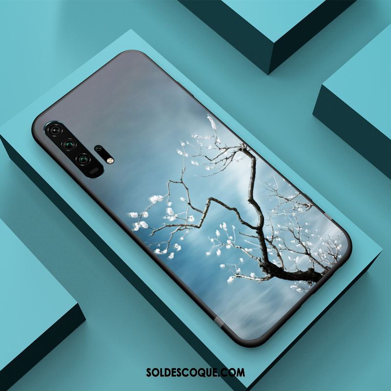 Coque Honor 20 Pro Tout Compris Net Rouge Personnalité Bleu Incassable France