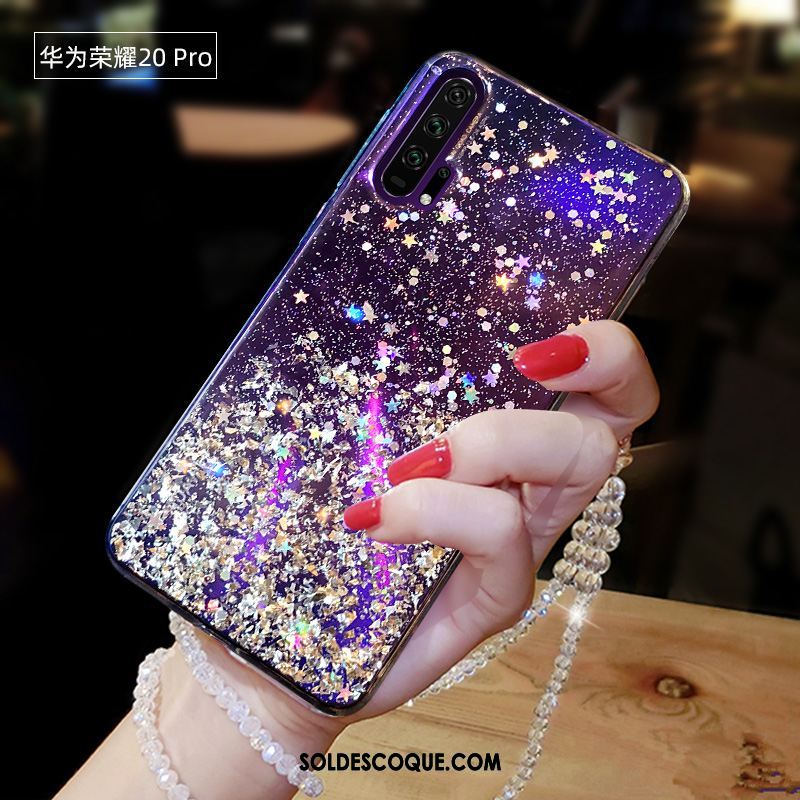 Coque Honor 20 Pro Violet Téléphone Portable Protection Étui Ornements Suspendus En Vente