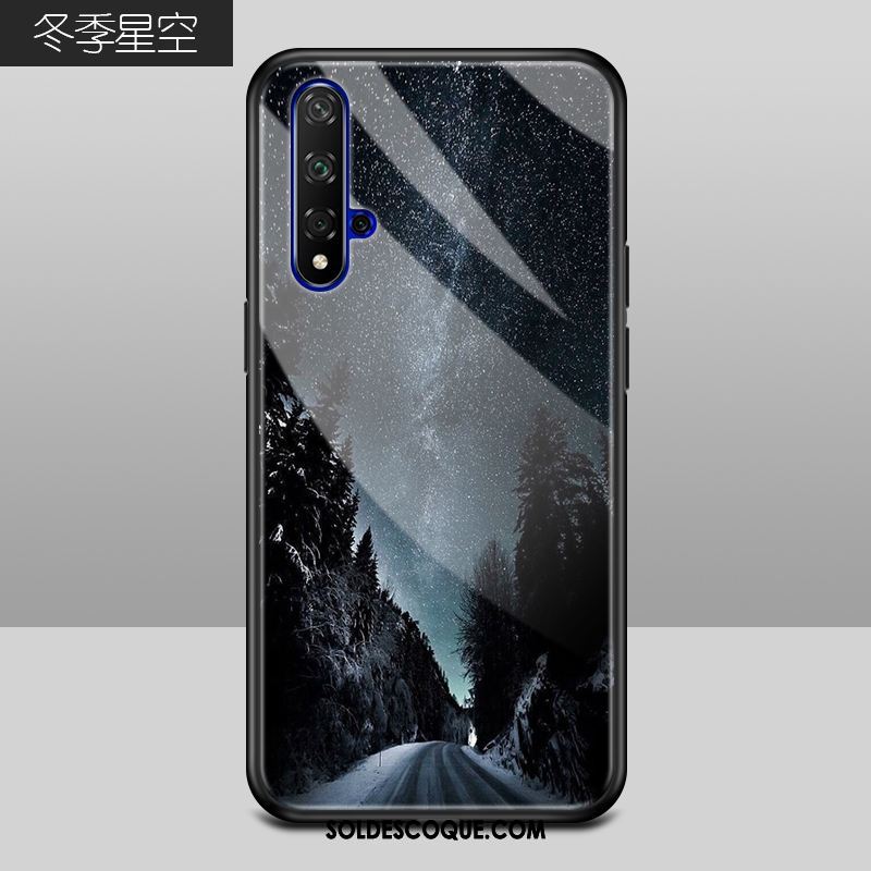 Coque Honor 20 Silicone Verre Créatif Personnalité Tendance Housse En Vente