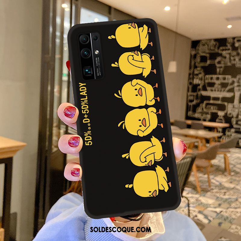 Coque Honor 30 Amoureux Jaune Délavé En Daim Petit Protection En Vente