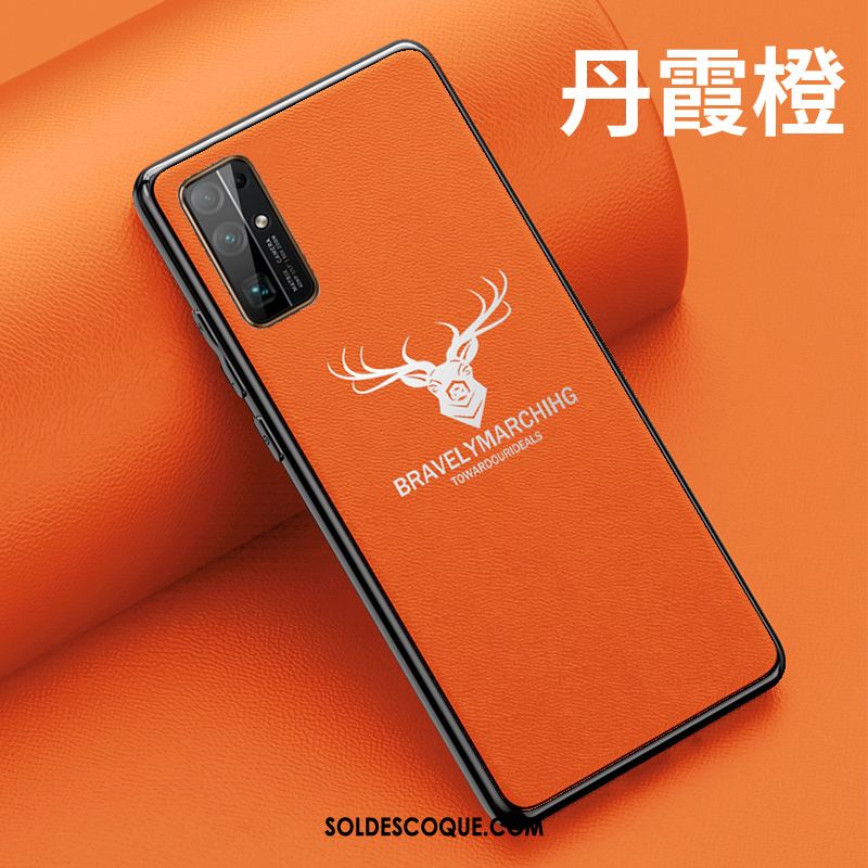 Coque Honor 30 Luxe Étui En Cuir Incassable Téléphone Portable Cerf Pas Cher