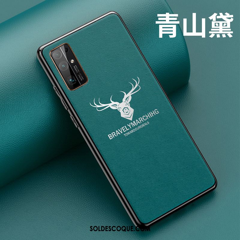 Coque Honor 30 Luxe Étui En Cuir Incassable Téléphone Portable Cerf Pas Cher