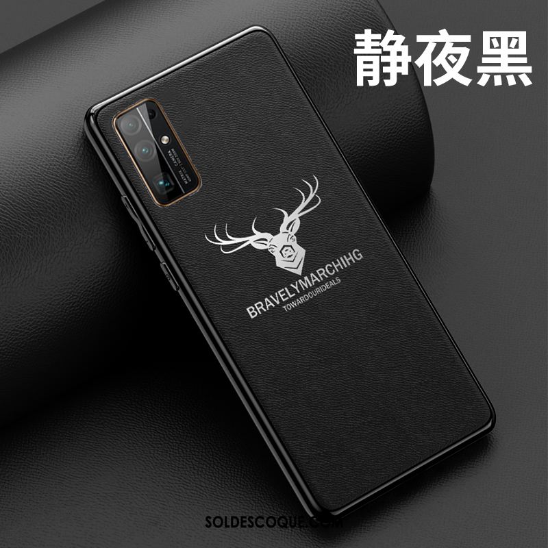 Coque Honor 30 Luxe Étui En Cuir Incassable Téléphone Portable Cerf Pas Cher