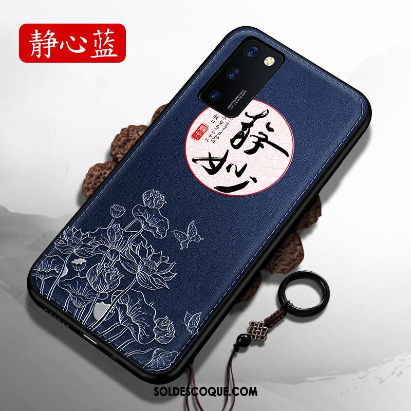 Coque Honor 30 Pro Délavé En Daim Incassable Téléphone Portable Personnalité Tendance En Ligne