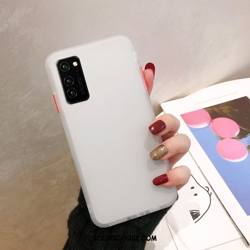 Coque Honor 30 Pro Incassable Mode Délavé En Daim Personnalité Transparent Pas Cher