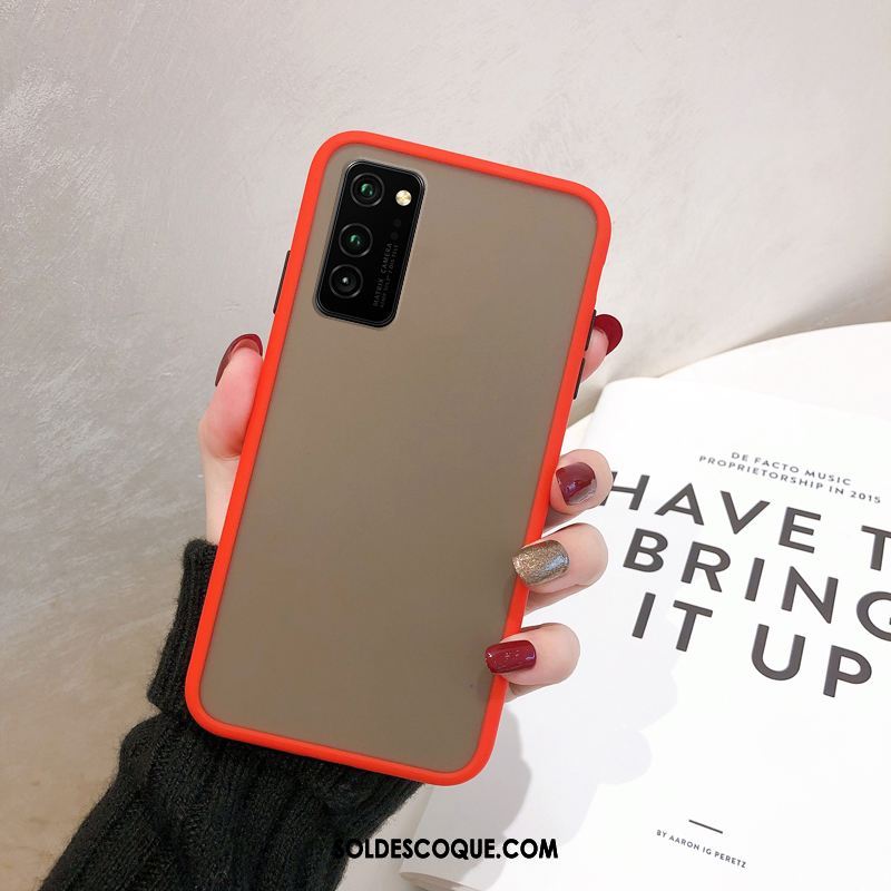 Coque Honor 30 Pro Incassable Mode Délavé En Daim Personnalité Transparent Pas Cher