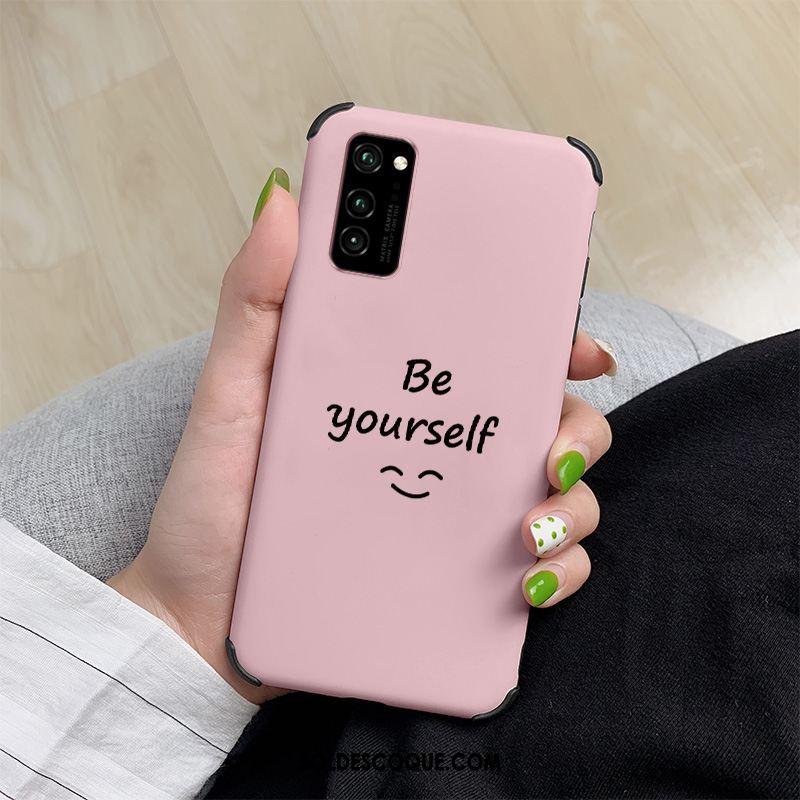 Coque Honor 30 Pro Simple Incassable Net Rouge Vert Étui Soldes