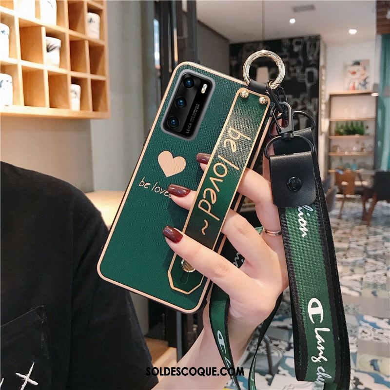 Coque Honor 30 Pro Tout Compris Marque De Tendance Vert Fluide Doux Silicone Housse Soldes