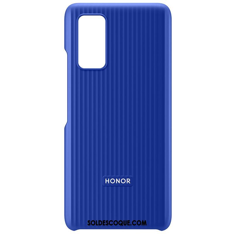 Coque Honor 30 Protection Bleu Simple Téléphone Portable Housse France