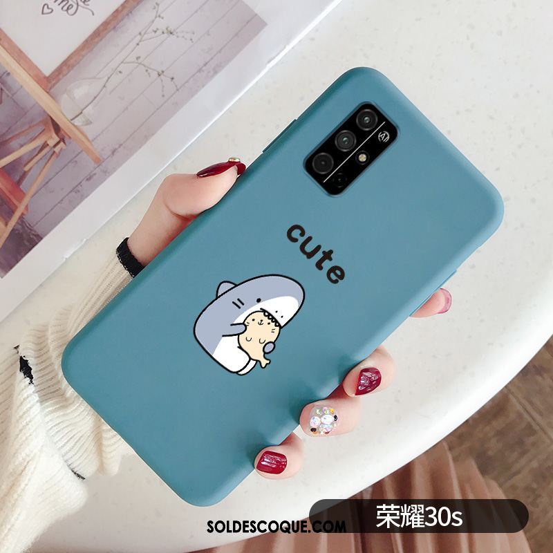 Coque Honor 30s Dessin Animé Fluide Doux Net Rouge Téléphone Portable Charmant Housse France