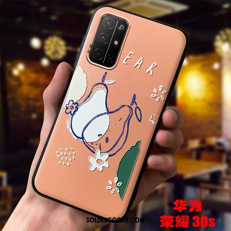 Coque Honor 30s Gaufrage Légères Incassable Vert Tout Compris En Ligne