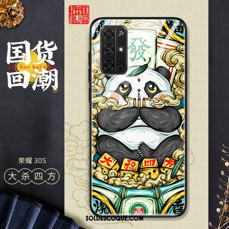 Coque Honor 30s Personnalité Étui Tout Compris Délavé En Daim Verre En Vente