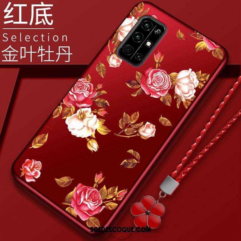 Coque Honor 30s Silicone Personnalité Tout Compris Rouge Étui Soldes