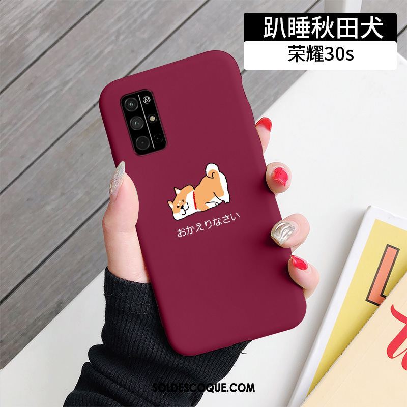 Coque Honor 30s Silicone Téléphone Portable Créatif Amoureux Dessin Animé Pas Cher