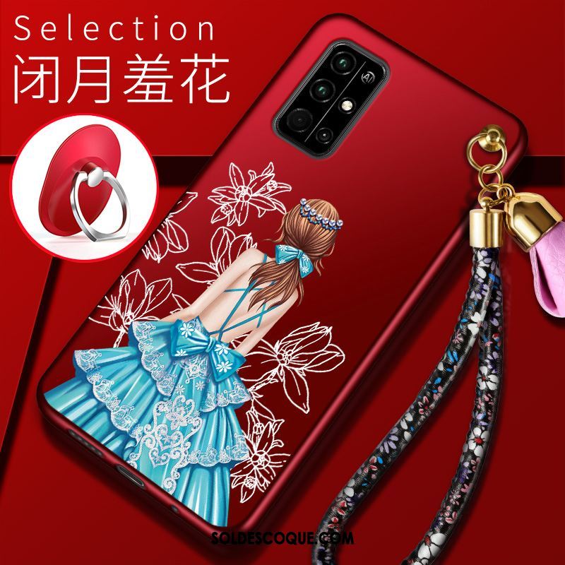 Coque Honor 30s Tout Compris Personnalité Étui Rouge Tendance Pas Cher