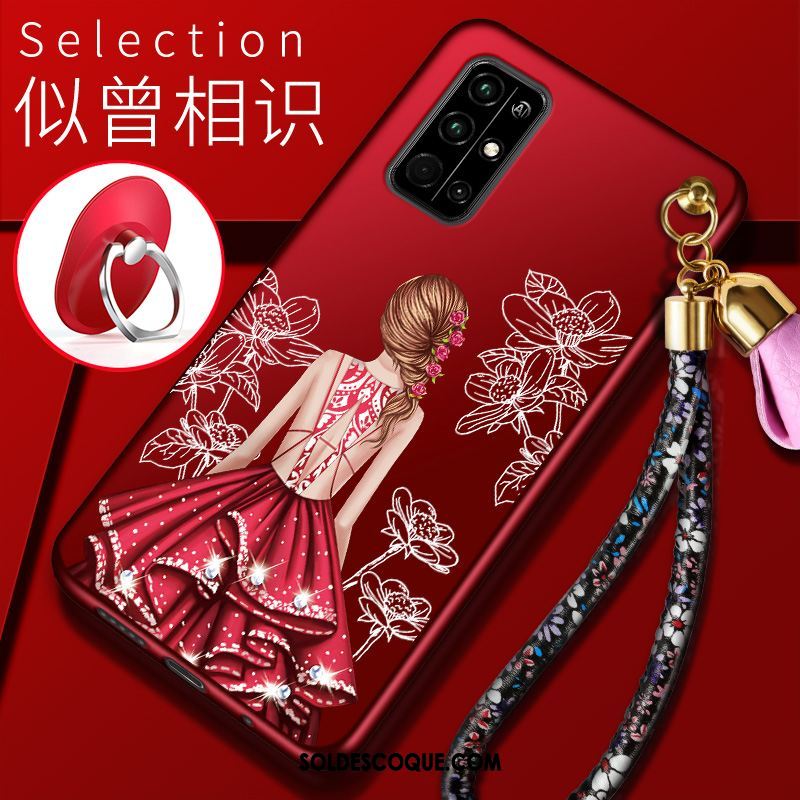 Coque Honor 30s Tout Compris Personnalité Étui Rouge Tendance Pas Cher