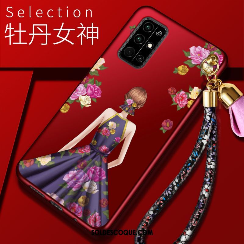 Coque Honor 30s Tout Compris Personnalité Étui Rouge Tendance Pas Cher