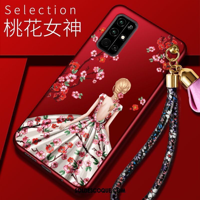 Coque Honor 30s Tout Compris Personnalité Étui Rouge Tendance Pas Cher