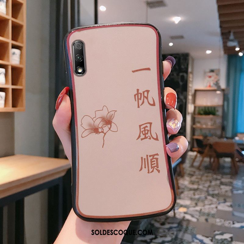 Coque Honor 9x Amoureux Dessin Animé Silicone Charmant Personnalité Soldes