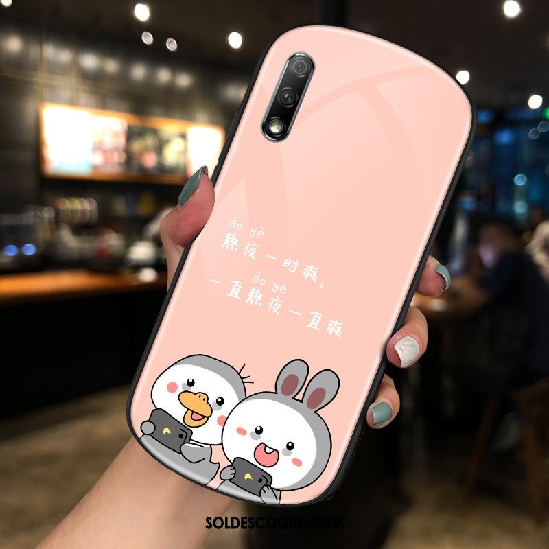 Coque Honor 9x Charmant Personnalité Tendance Téléphone Portable Rose Soldes