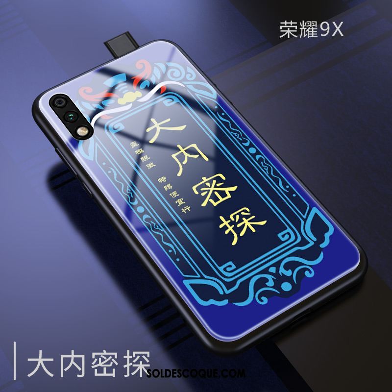 Coque Honor 9x Grand Incassable Très Mince Miroir Tout Compris Pas Cher