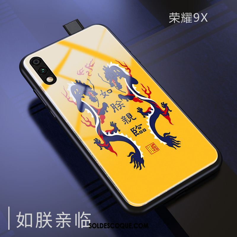 Coque Honor 9x Grand Incassable Très Mince Miroir Tout Compris Pas Cher