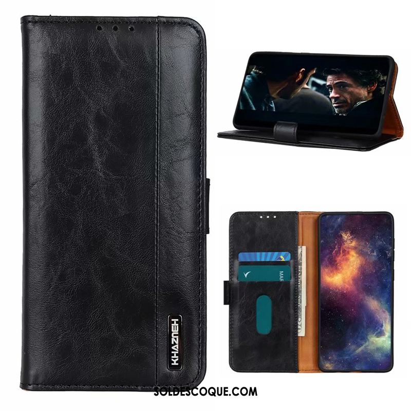 Coque Honor 9x Incassable Bleu Téléphone Portable Clamshell Étui En Cuir Soldes