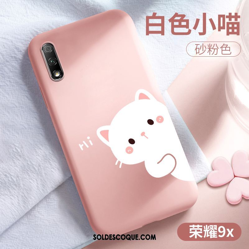 Coque Honor 9x Mode Créatif Rose Tendance Protection En Vente